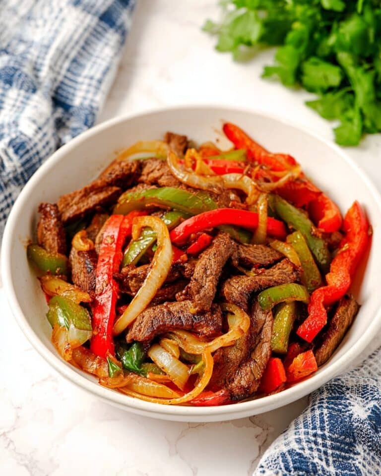 Easy Beef Steak Fajitas Recipe