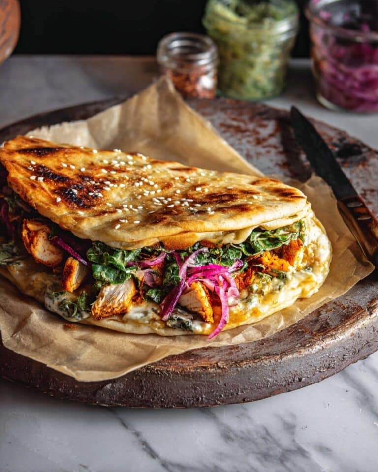 Sheet Pan Chicken Shawarma Havarti Sandwich Recipe