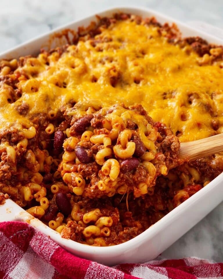 Chili Mac Casserole Recipe