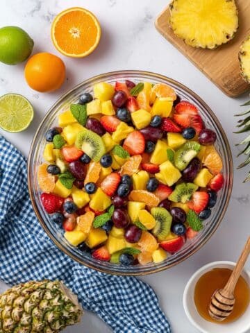 Honey Lime Fruit Salad Recipe