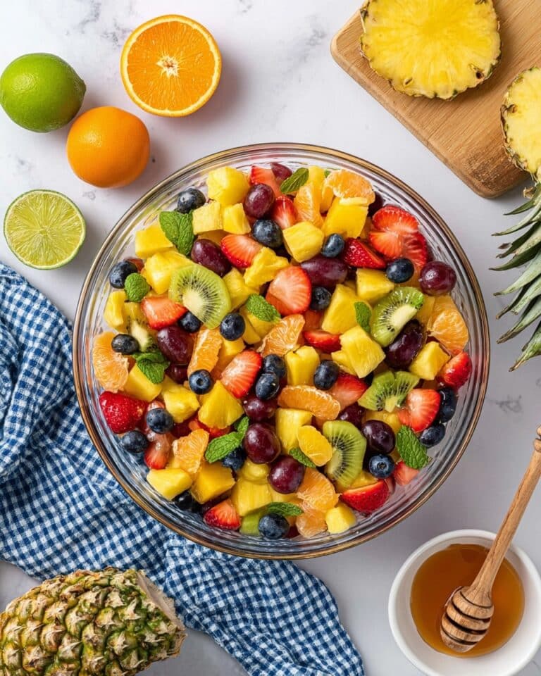 Honey Lime Fruit Salad Recipe