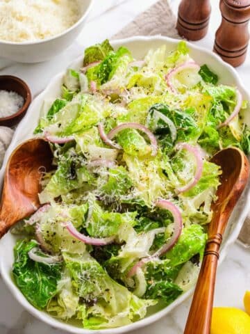 Lemon Parmesan Chopped Salad Recipe