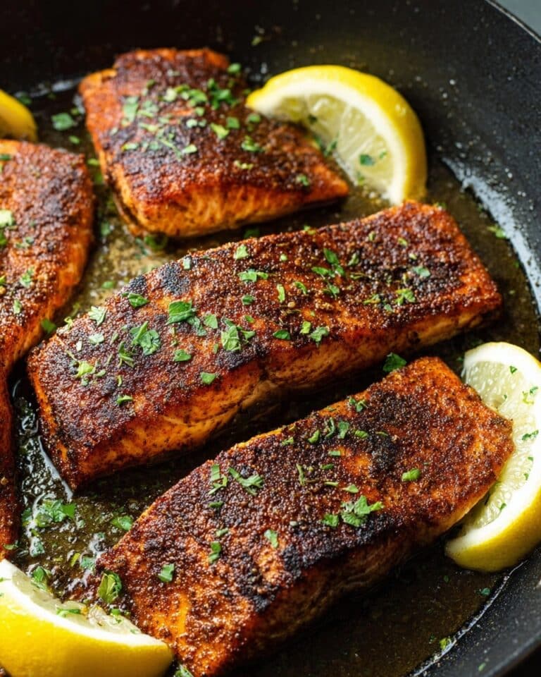 Easy Blackened Salmon Recipe