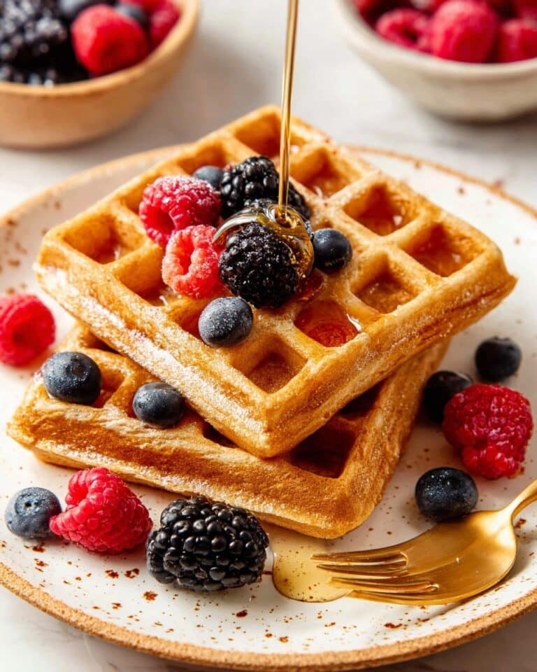 Oatmeal Waffles Recipe