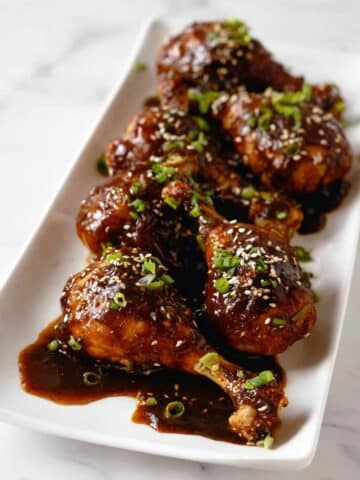Asian Glazed Chicken Drumsticks Recipe