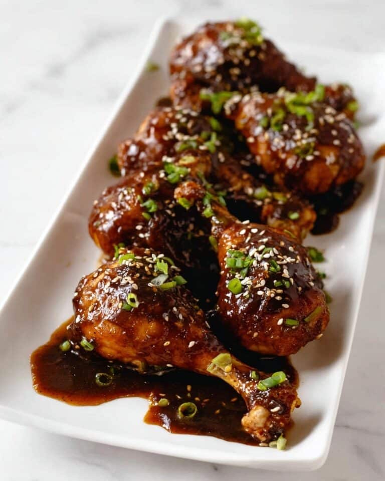 Asian Glazed Chicken Drumsticks Recipe