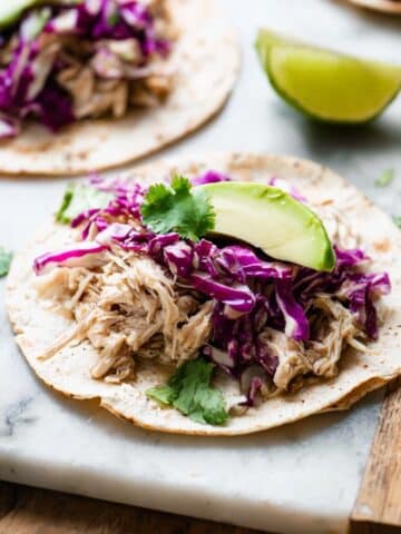 Instant Pot Shredded Chicken Tacos (Gluten-Free and Paleo) Recipe