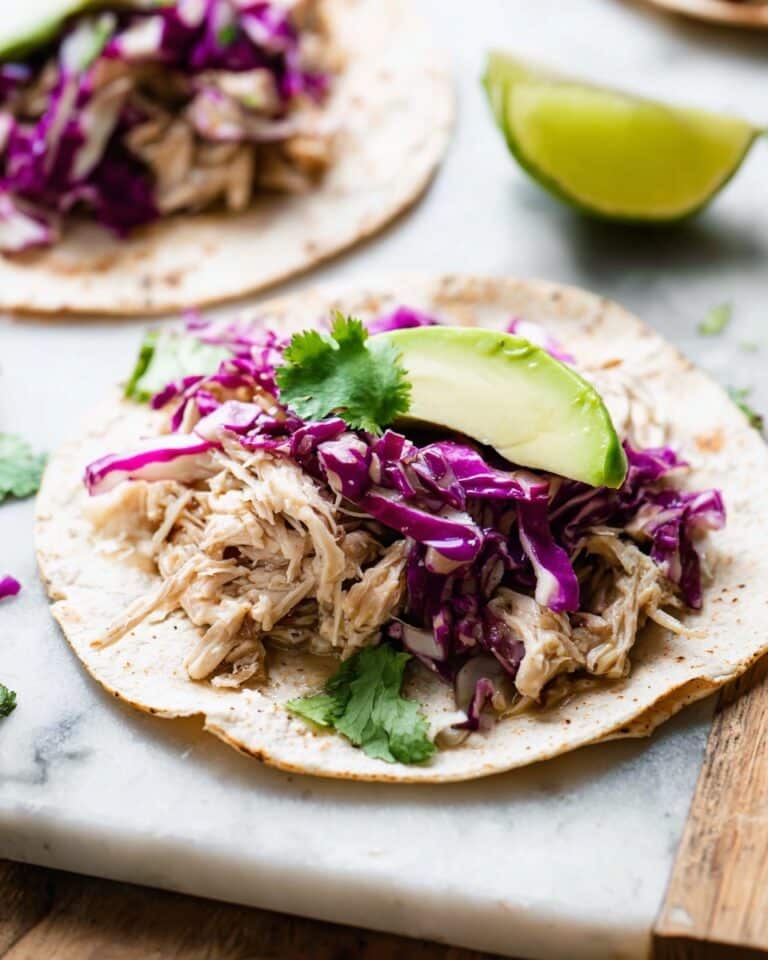 Instant Pot Shredded Chicken Tacos (Gluten-Free and Paleo) Recipe