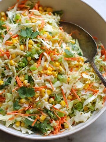 Spicy Corn Slaw Recipe