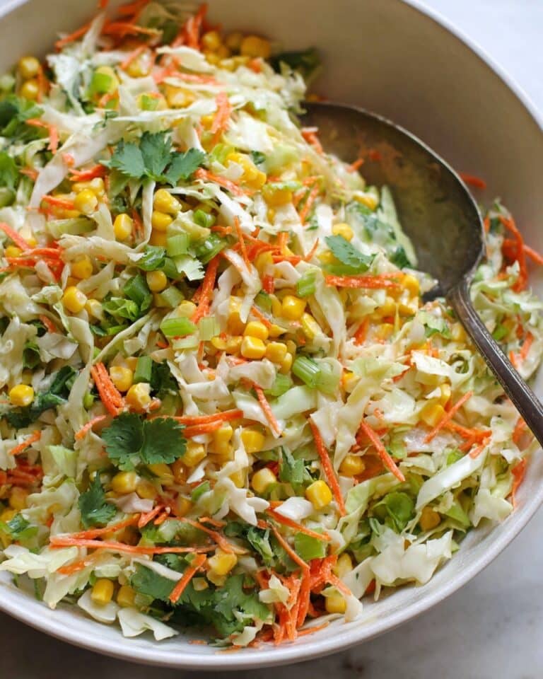Spicy Corn Slaw Recipe