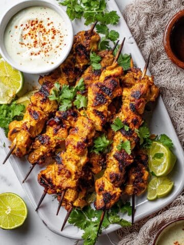 Homemade Bang Bang Chicken Skewers Recipe