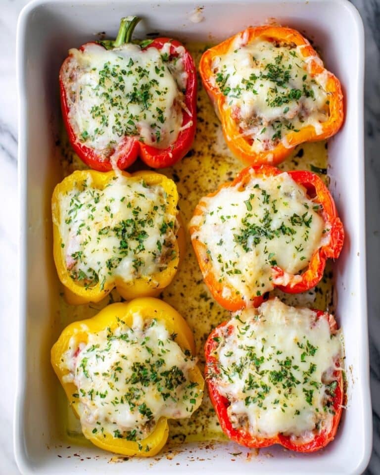 Philly Cheesesteak Stuffed Peppers Recipe