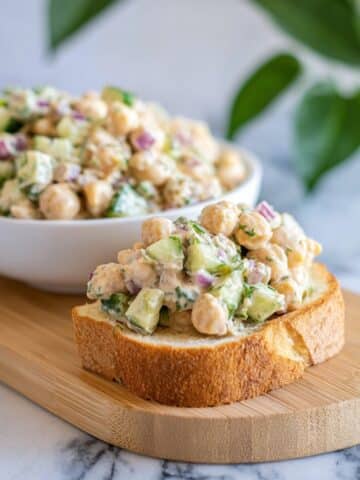 Chickpea Chicken Salad Recipe