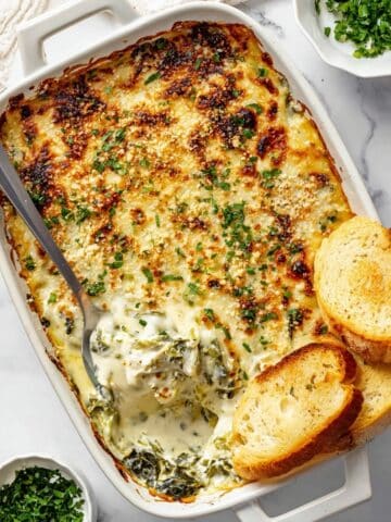 Baked Spinach and Artichoke Dip Recipe