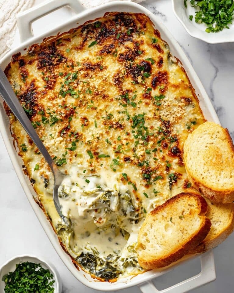 Baked Spinach and Artichoke Dip Recipe