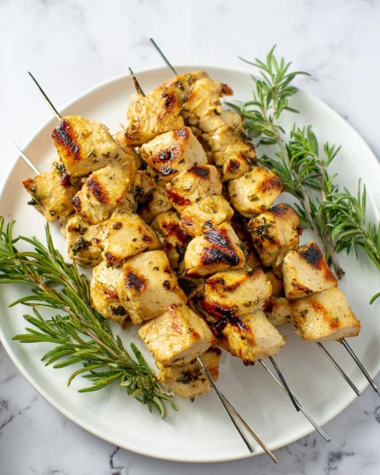 Rosemary Ranch Chicken Kabobs Recipe
