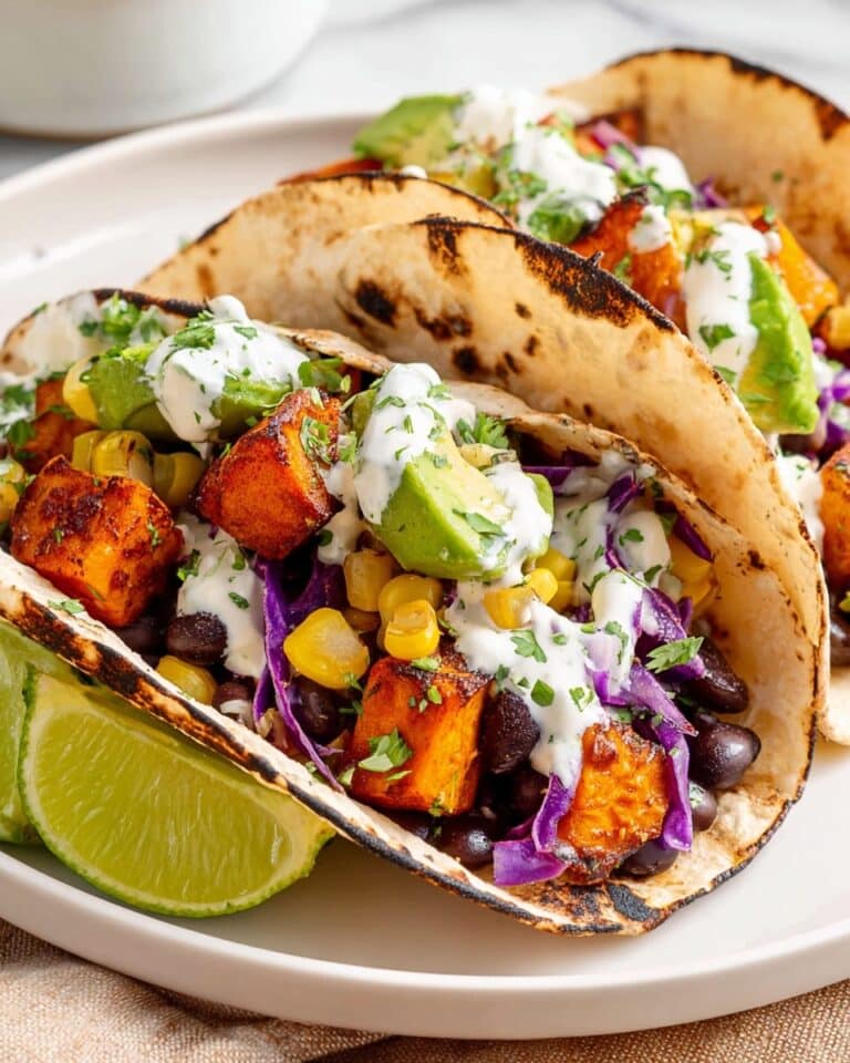 Sweet Potato and Black Bean Tacos Recipe