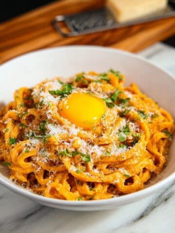 Creamy Gochujang Udon Noodles Recipe