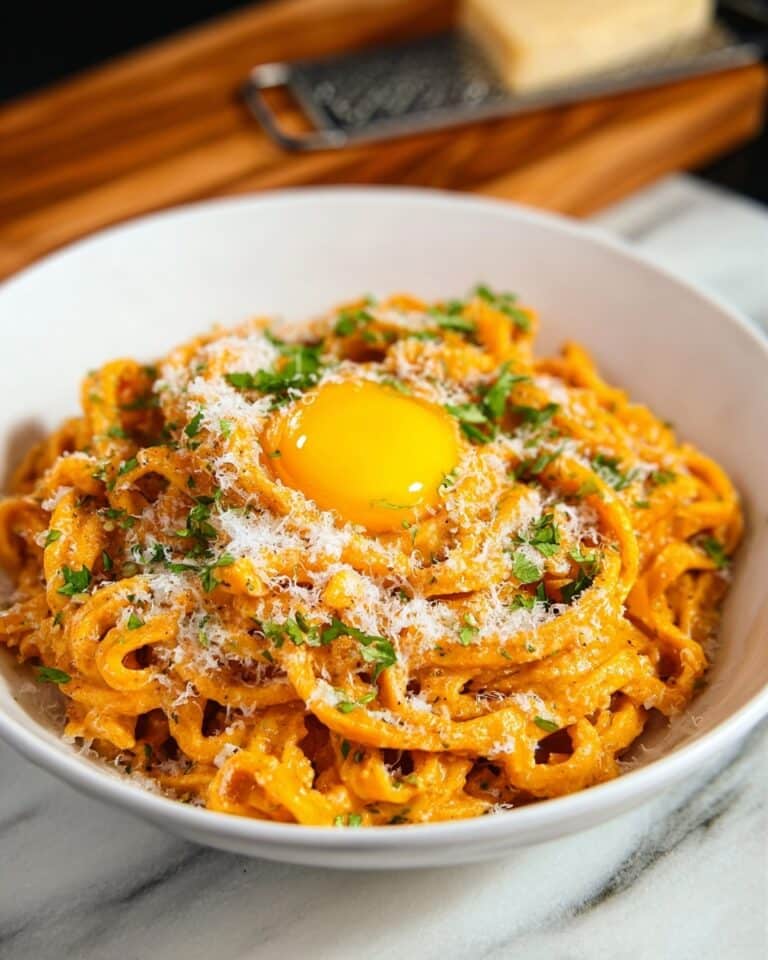 Creamy Gochujang Udon Noodles Recipe