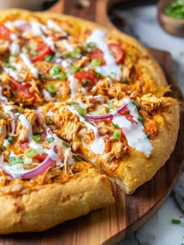 Buffalo Chicken Pizza Recipe