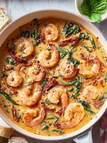 Creamy Tuscan Shrimp Recipe