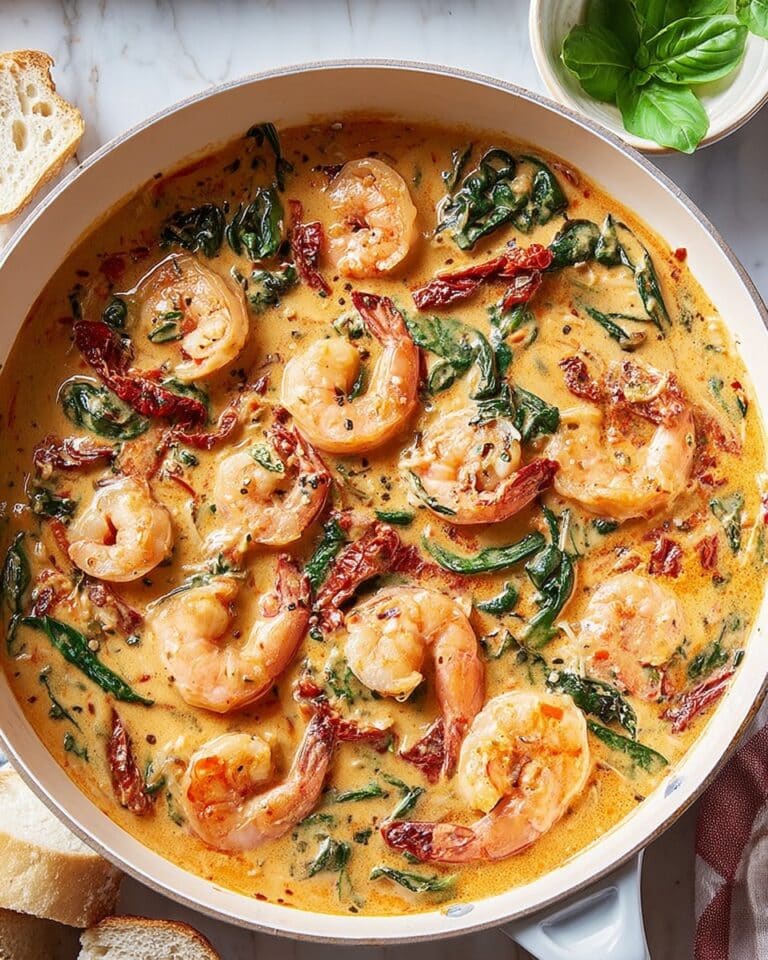Creamy Tuscan Shrimp Recipe