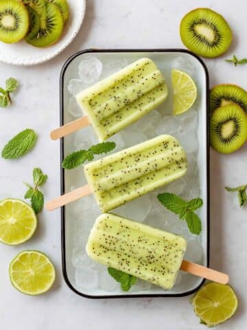 Kiwi Lime Popsicles Recipe