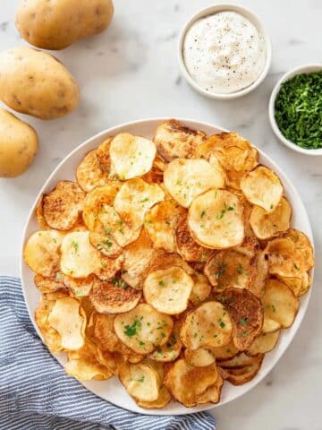 Air Fryer Potato Chips Recipe