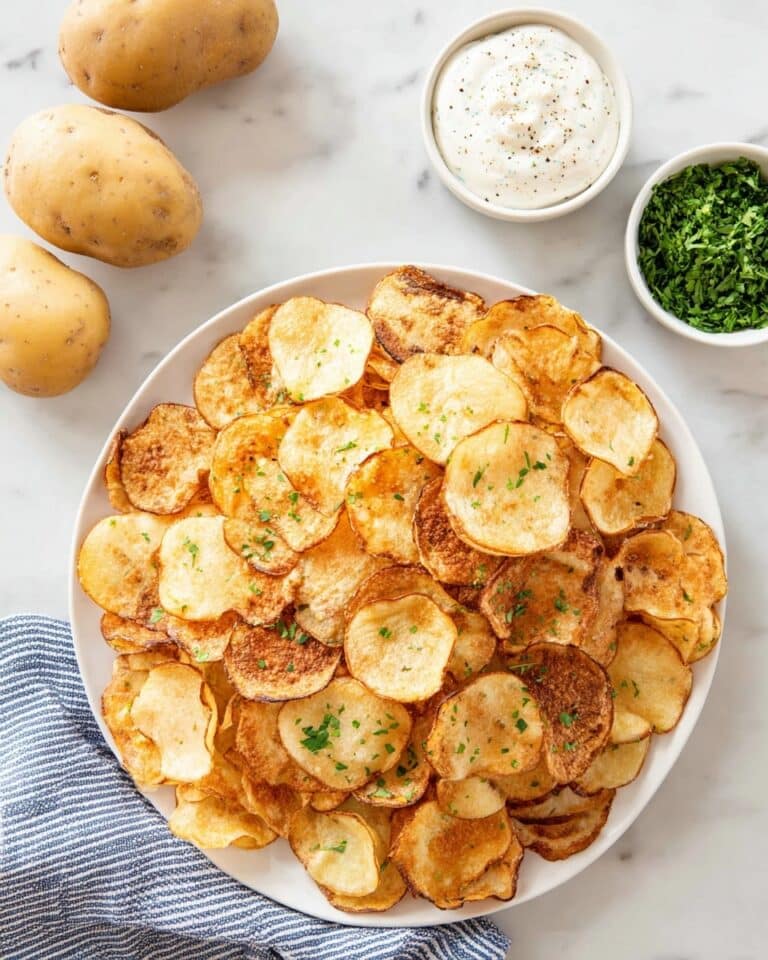 Air Fryer Potato Chips Recipe