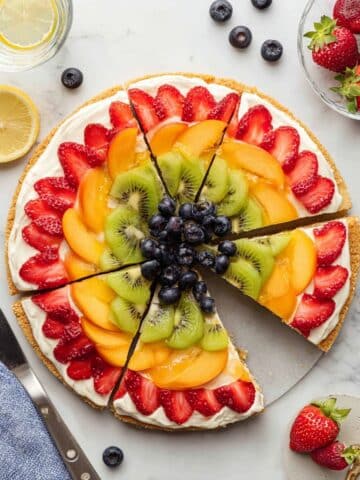Homemade Fruit Pizza Recipe