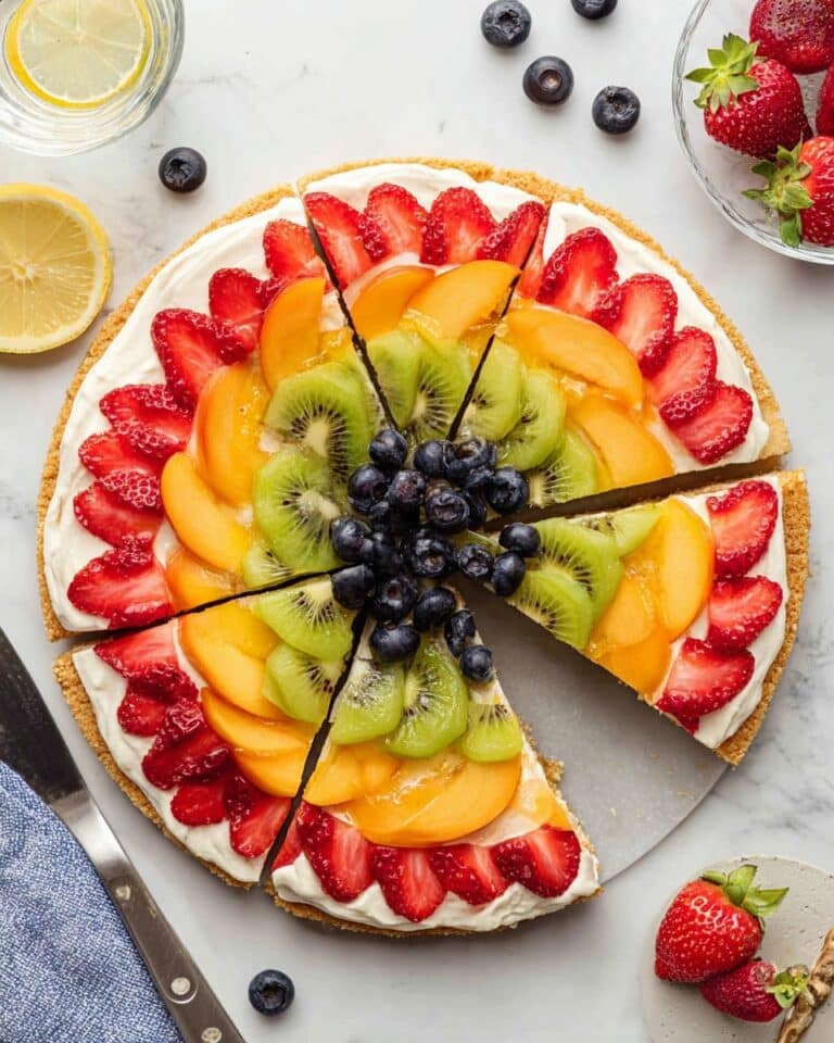 Homemade Fruit Pizza Recipe