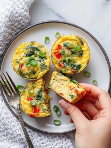 Fluffy Veggie Egg Muffins Recipe