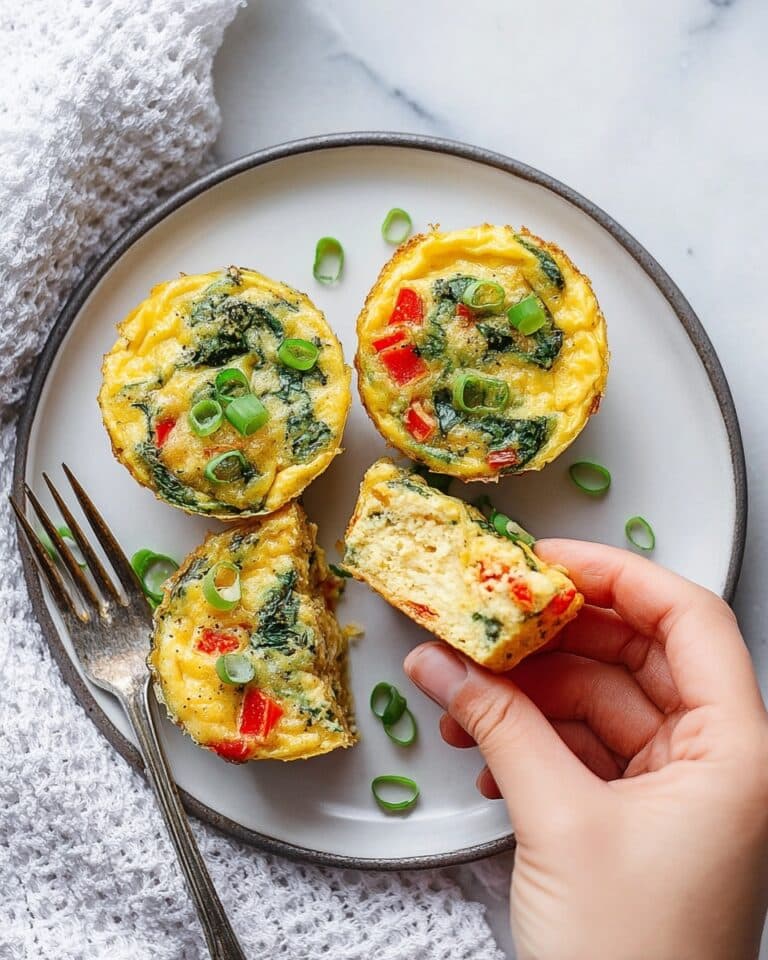 Fluffy Veggie Egg Muffins Recipe