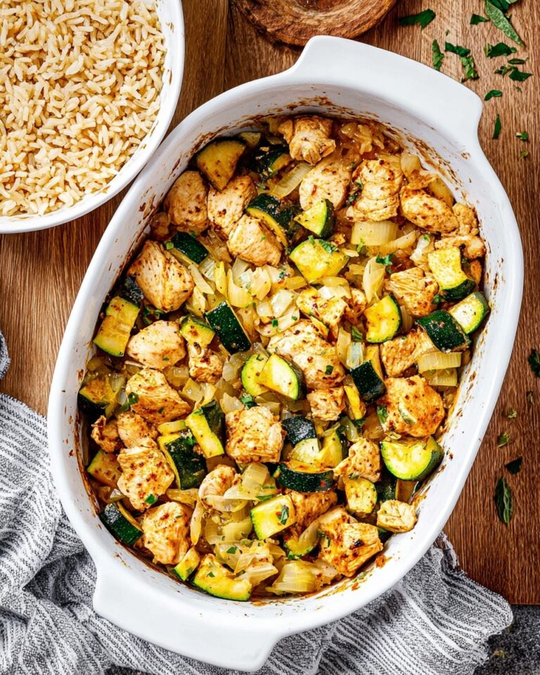 Easy Baked Chicken and Zucchini Recipe