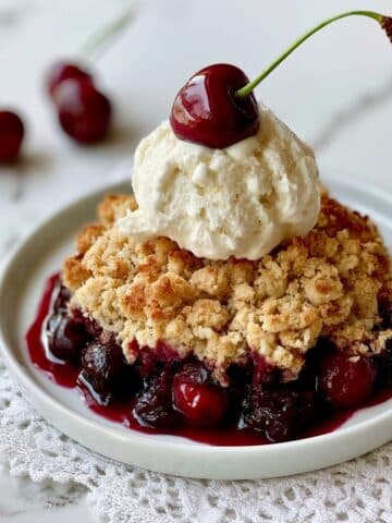 Cherry Crumble Recipe