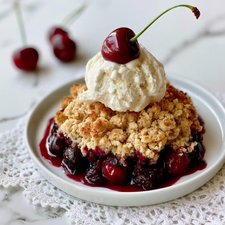 Cherry Crumble Recipe