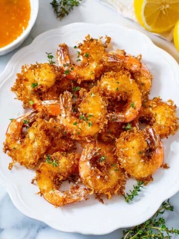 Coconut Shrimp with Orange-Chili Dipping Sauce Recipe