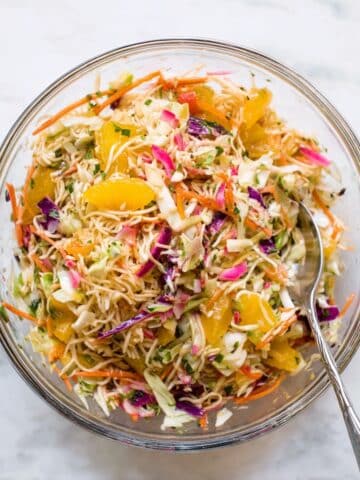 Chinese Chicken Salad with Ramen Noodles and Sesame Ginger Dressing Recipe