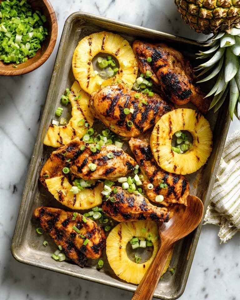 Homemade Pineapple Teriyaki Grilled Chicken Recipe