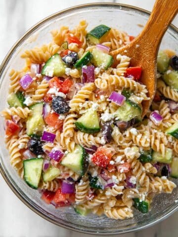 Greek Pasta Salad Recipe