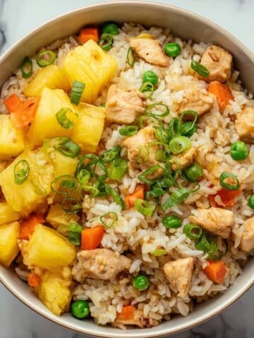 Chicken and Pineapple Fried Rice Recipe