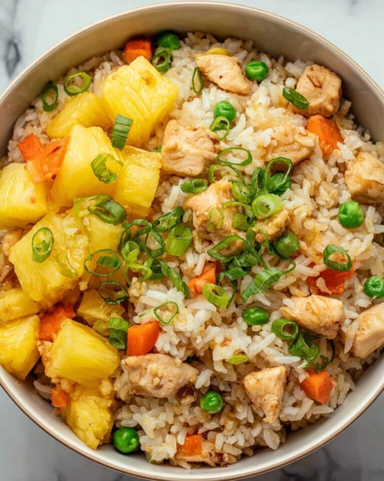 Chicken and Pineapple Fried Rice Recipe