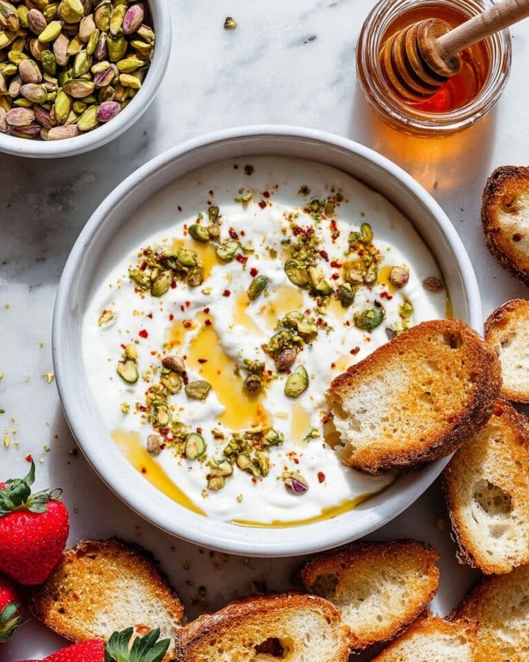 Whipped Ricotta with Lemon, Honey, and Pistachios Recipe