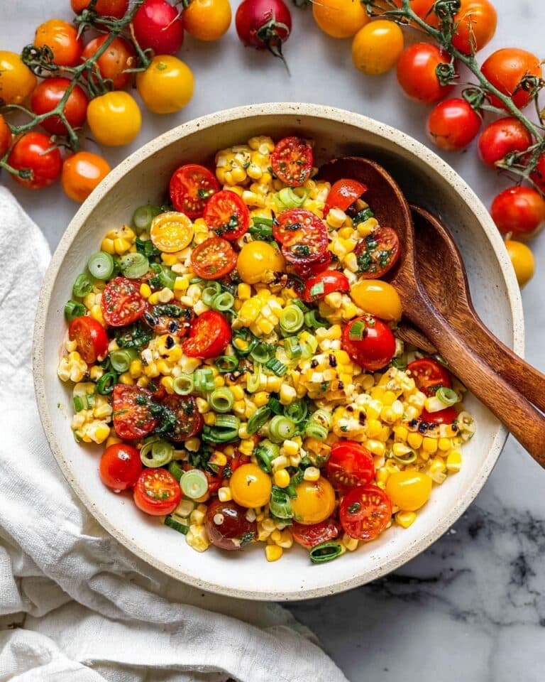 Grilled Corn and Cherry Tomato Salad Recipe