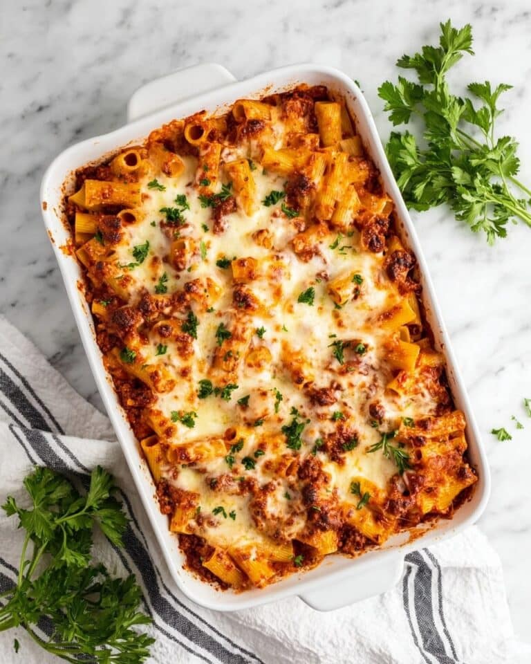 Baked Ziti with Italian Turkey Sausage Recipe