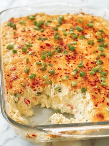 Green Chile Cheesy Potato Casserole Recipe