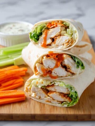 Buffalo Chicken Wrap Recipe