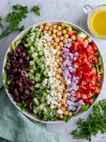 Mediterranean Chopped Salad Recipe