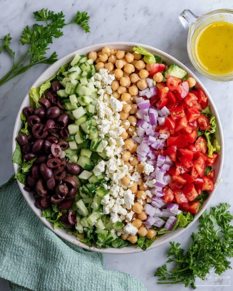 Mediterranean Chopped Salad Recipe