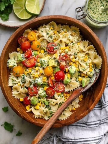 Cilantro Lime Pasta Salad Recipe